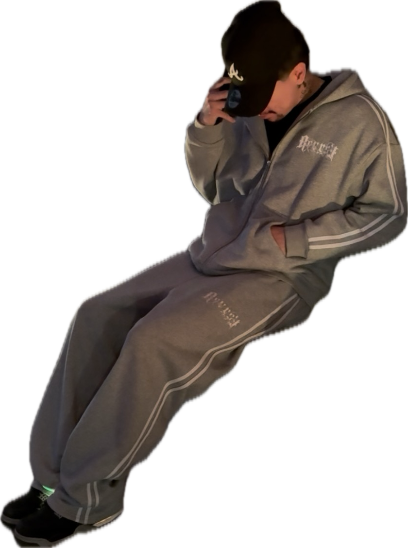 Light Grey Track Pants